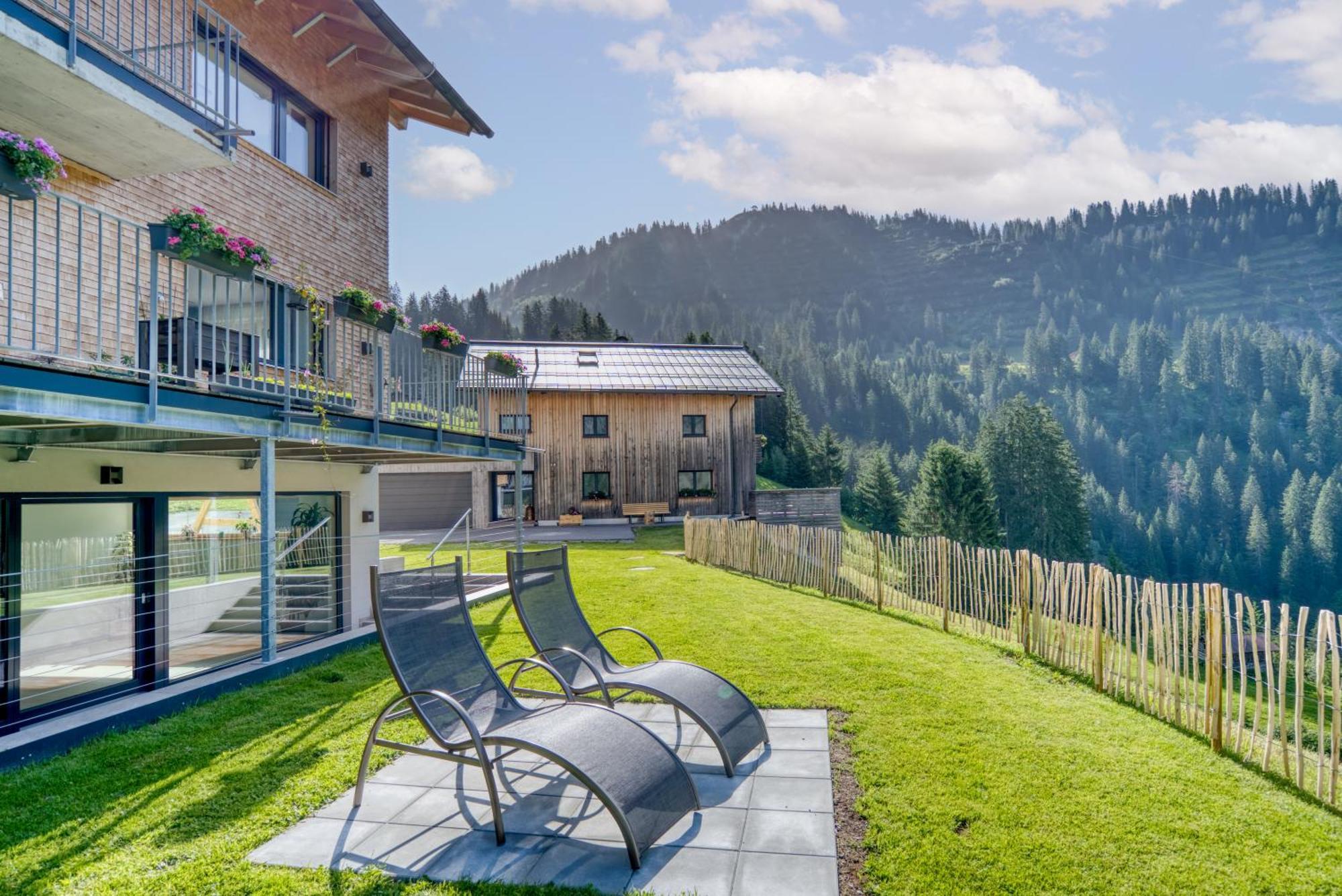 Апартаменты Hus23 With Wellness Шрёккен Экстерьер фото